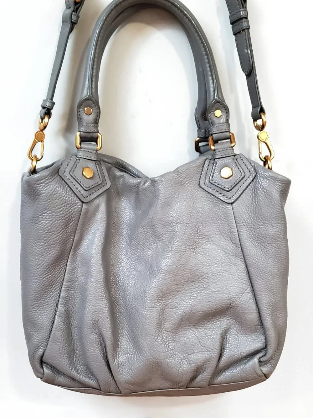 Marc by Marc Jacobs Classic Q Fran Handbag Gray